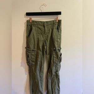 H&M army green cargo pants